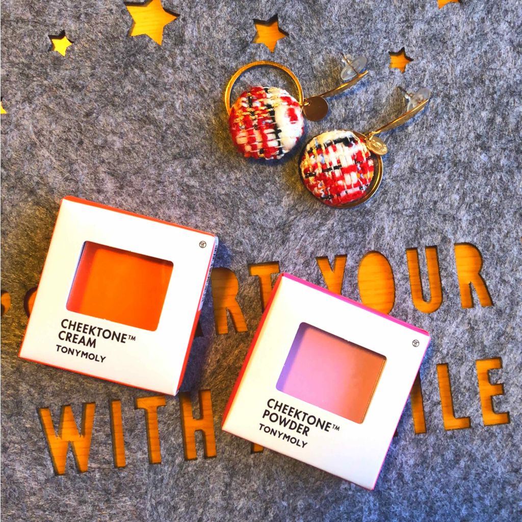 CHEEKTONE POWDER/TONYMOLY/パウダーチークを使ったクチコミ（1枚目）