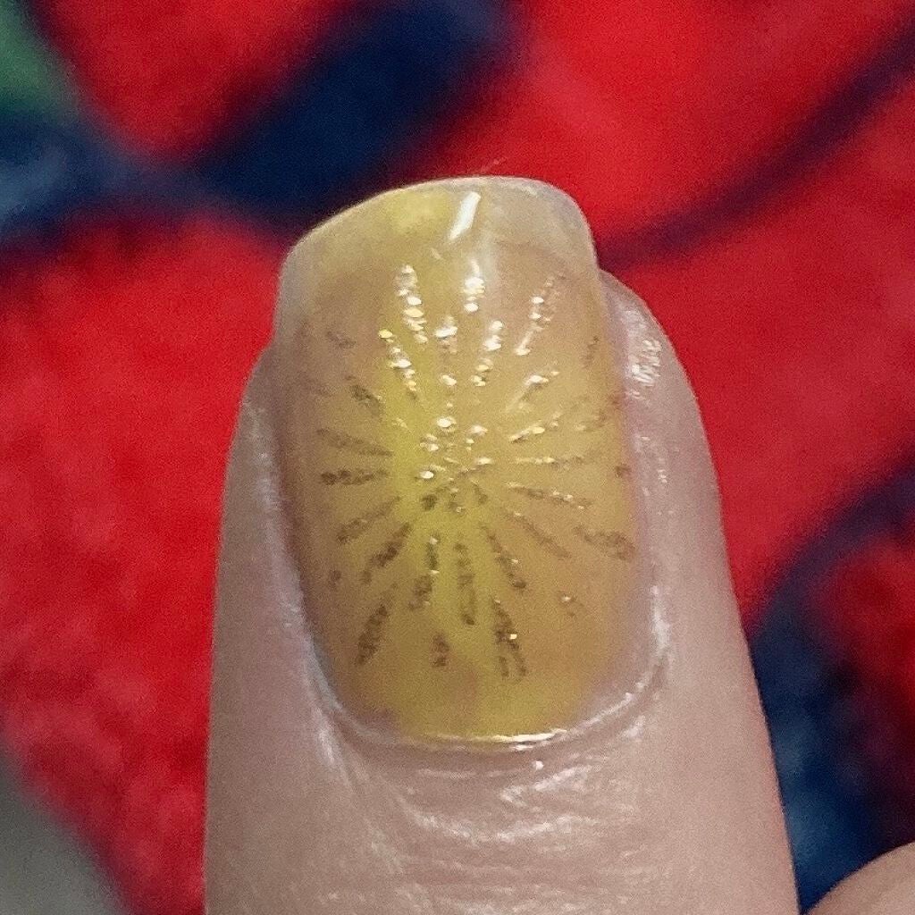 クレヨン ネイルスタンプ スタンパーセット ポイントタイプ/キャンドゥ/ネイル用品を使ったクチコミ(4枚目)