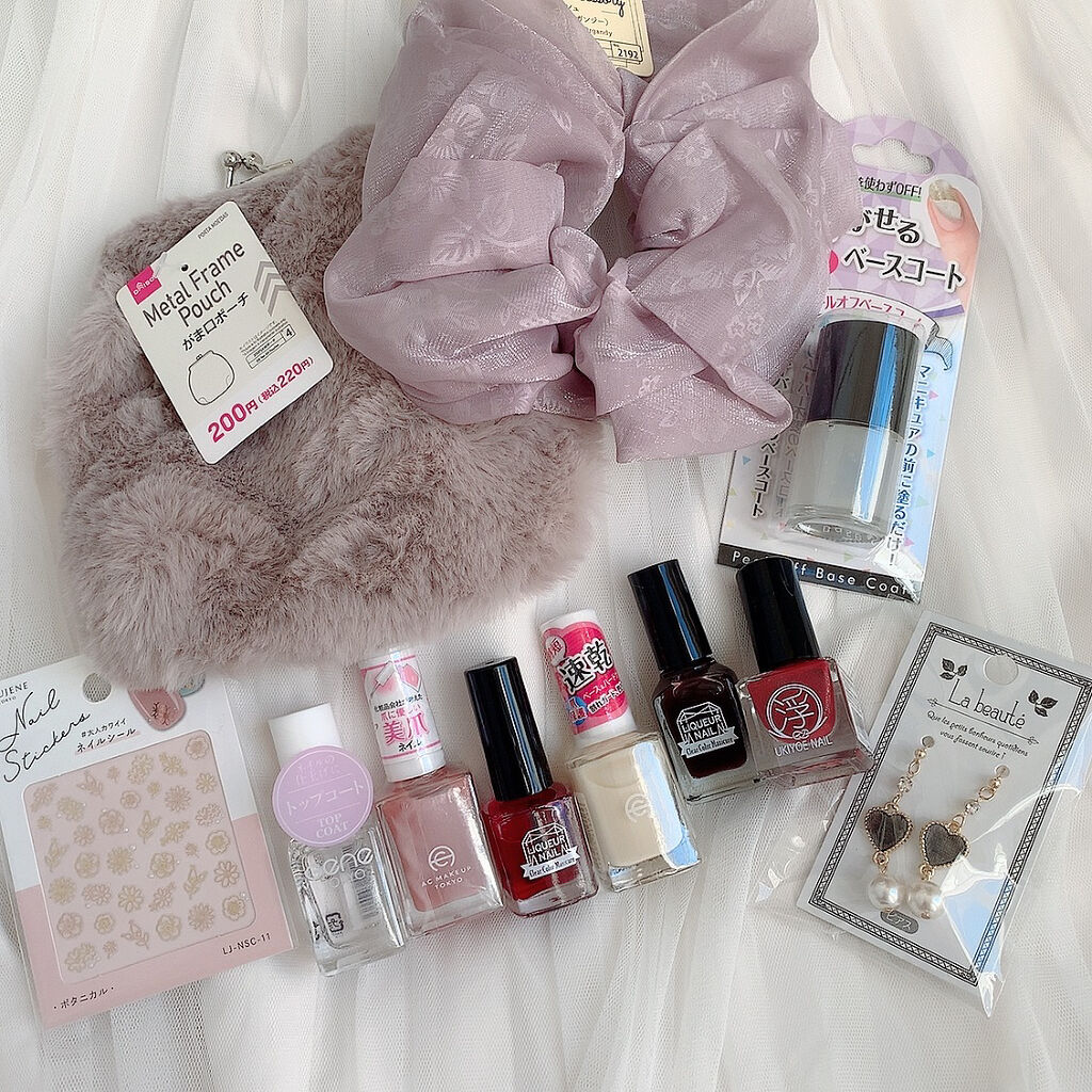 ネイルシール/キャンドゥ/ネイルシールを使ったクチコミ（1枚目）