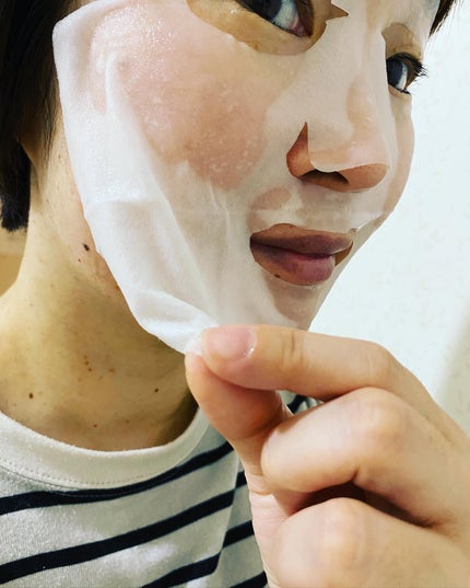 ディープモイスチャー マスク (ケアクリーム付き)/cerXcer/シートマスク・パックを使ったクチコミ(6枚目)