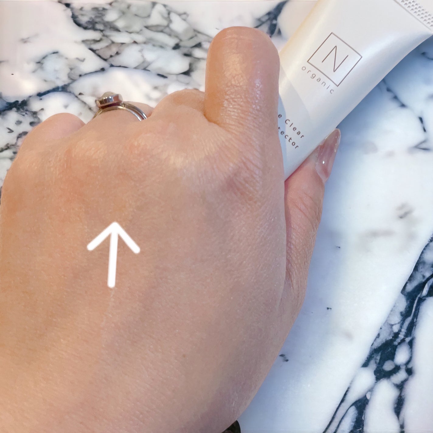 ベース クリアUVプロテクター/N organic/日焼け止めクリームを使ったクチコミ(2枚目)