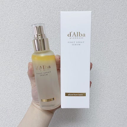 ダルバ ホワイトトリュフファーストスプレーセラム/ダルバ/ミスト状化粧水を使ったクチコミ(1枚目)