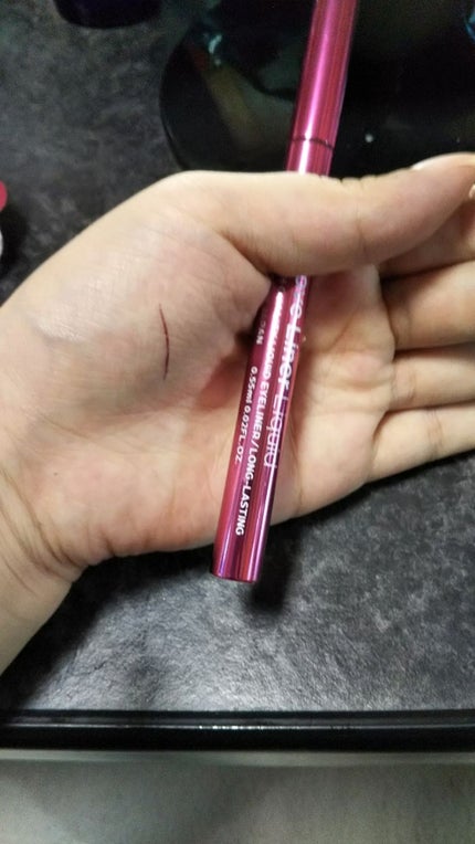 ラブ・ライナー リキッドアイライナーR3/ラブ・ライナー/リキッドアイライナーを使ったクチコミ(1枚目)