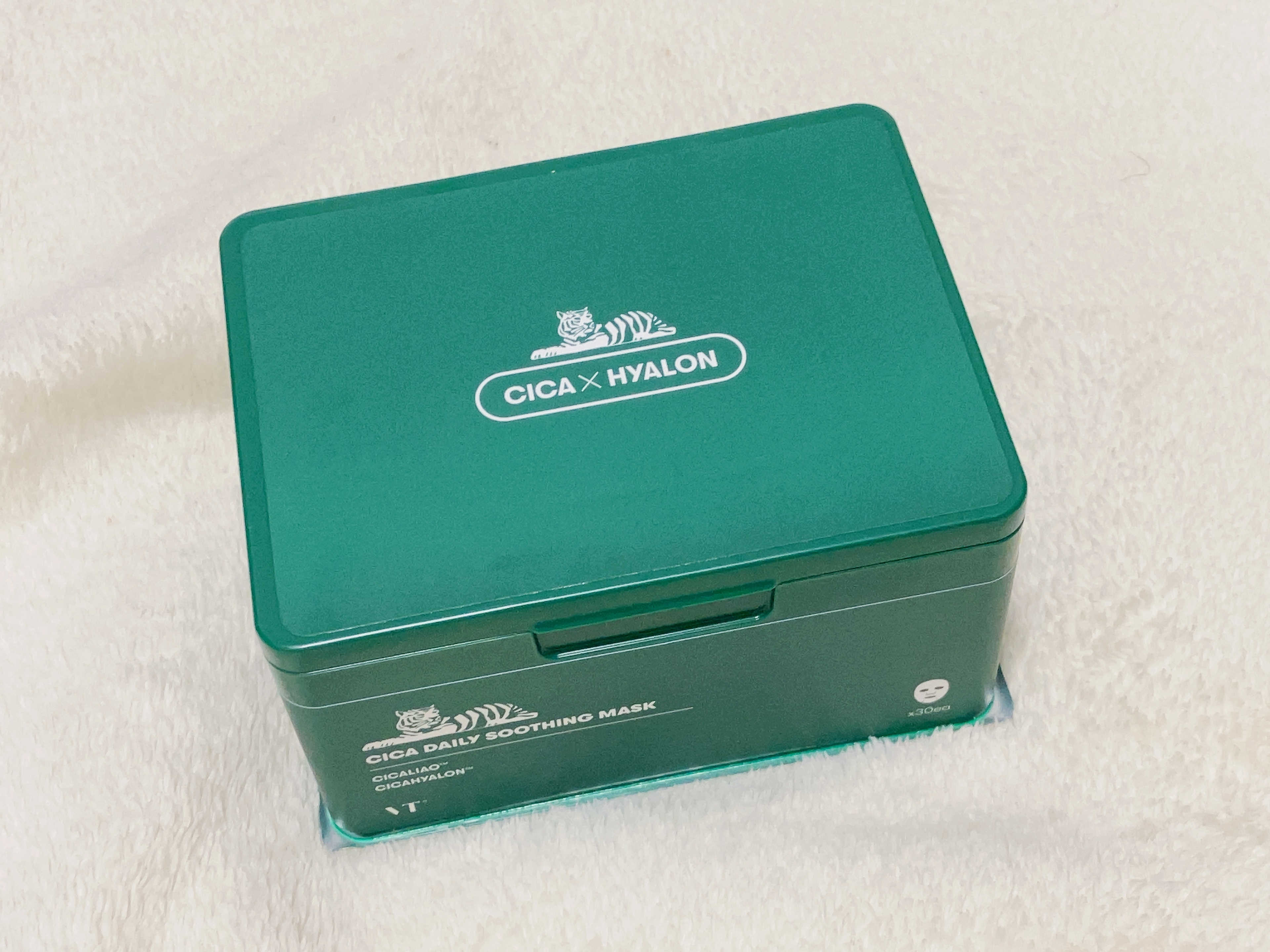 CICA デイリースージングマスク/VT/シートマスク・パックを使ったクチコミ（3枚目）
