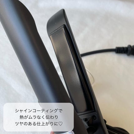 スタイリッシュ マイナスイオンストレートアイロン ブラック MHS-2520-K/mod's hair/ストレートアイロンを使ったクチコミ(5枚目)