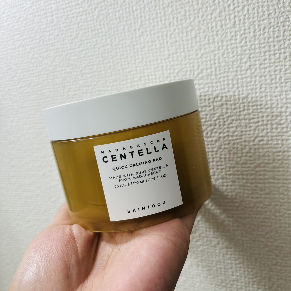 センテラ クイックカーミングパッド/SKIN1004/トナーパッドを使ったクチコミ（1枚目）