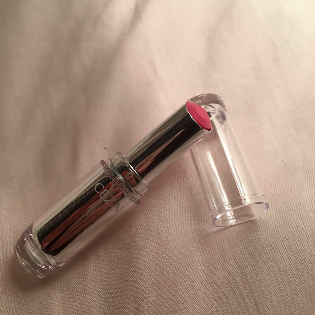 ラスティンググロスリップ/CEZANNE/口紅を使ったクチコミ(2枚目)