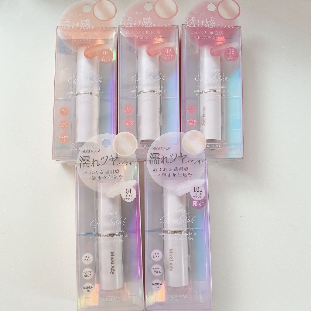 シアーグロウスティック チークカラー/ミゼルエディ/ジェル・クリームチークを使ったクチコミ(3枚目)