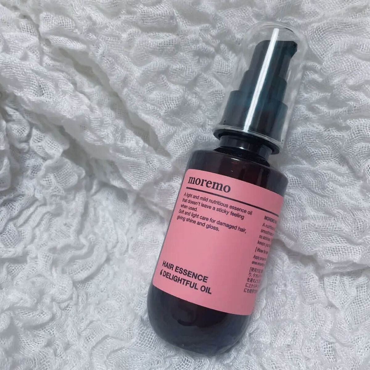 ヘアエッセンスディライトフルオイル 70ml / Hair Essence Delightful Oil 70ml/moremo/ヘアオイルを使ったクチコミ（1枚目）