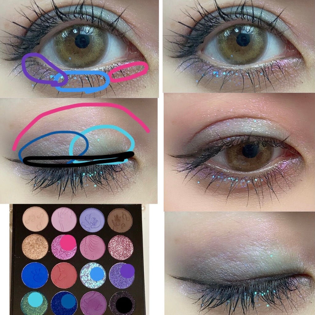 イメージ「マヤ」 アイシャドウパレット/ZEESEA/アイシャドウパレットを使ったクチコミ(2枚目)