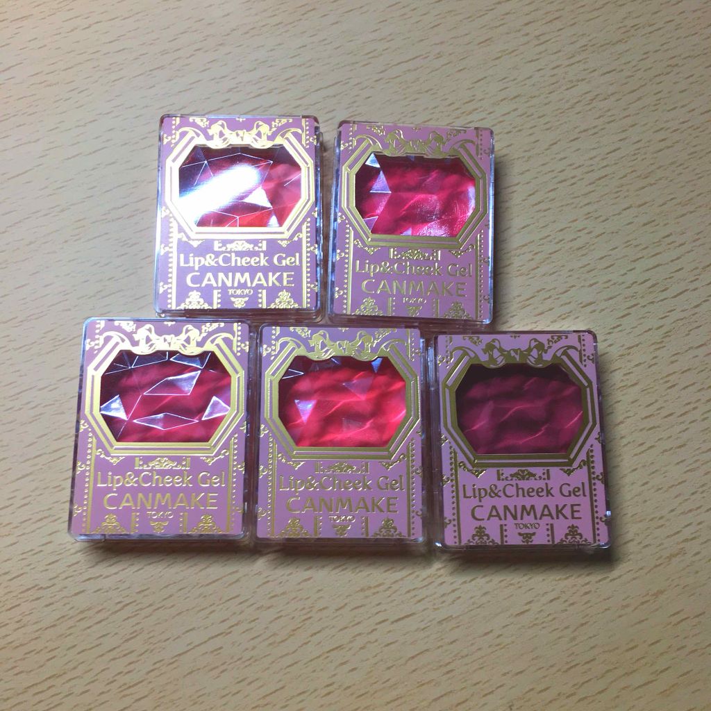 リップ＆チーク ジェル/キャンメイク/ジェル・クリームチークを使ったクチコミ（1枚目）