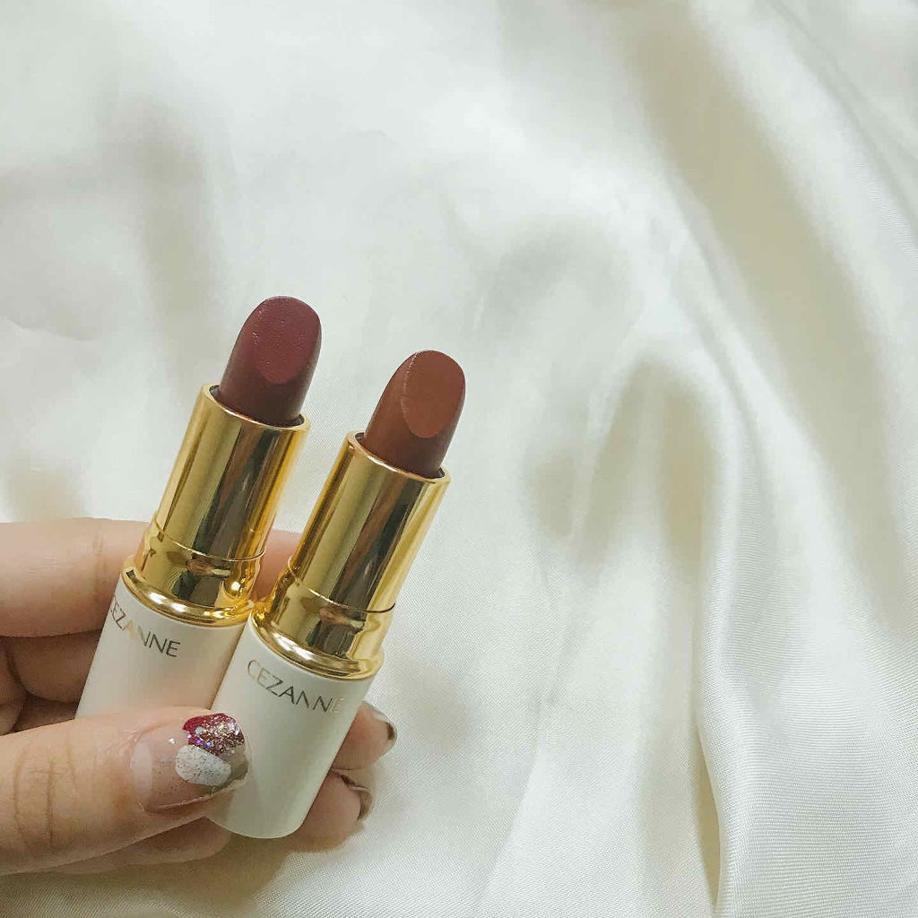 ラスティング リップカラーN/CEZANNE/口紅を使ったクチコミ（1枚目）