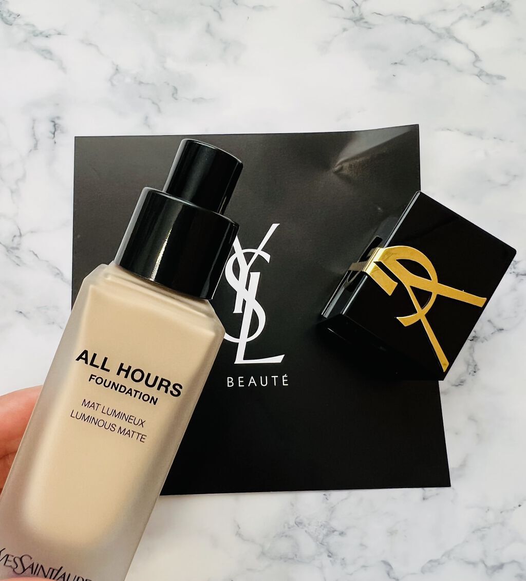 オールアワーズ リキッド/YVES SAINT LAURENT BEAUTE/リキッドファンデーションを使ったクチコミ（2枚目）
