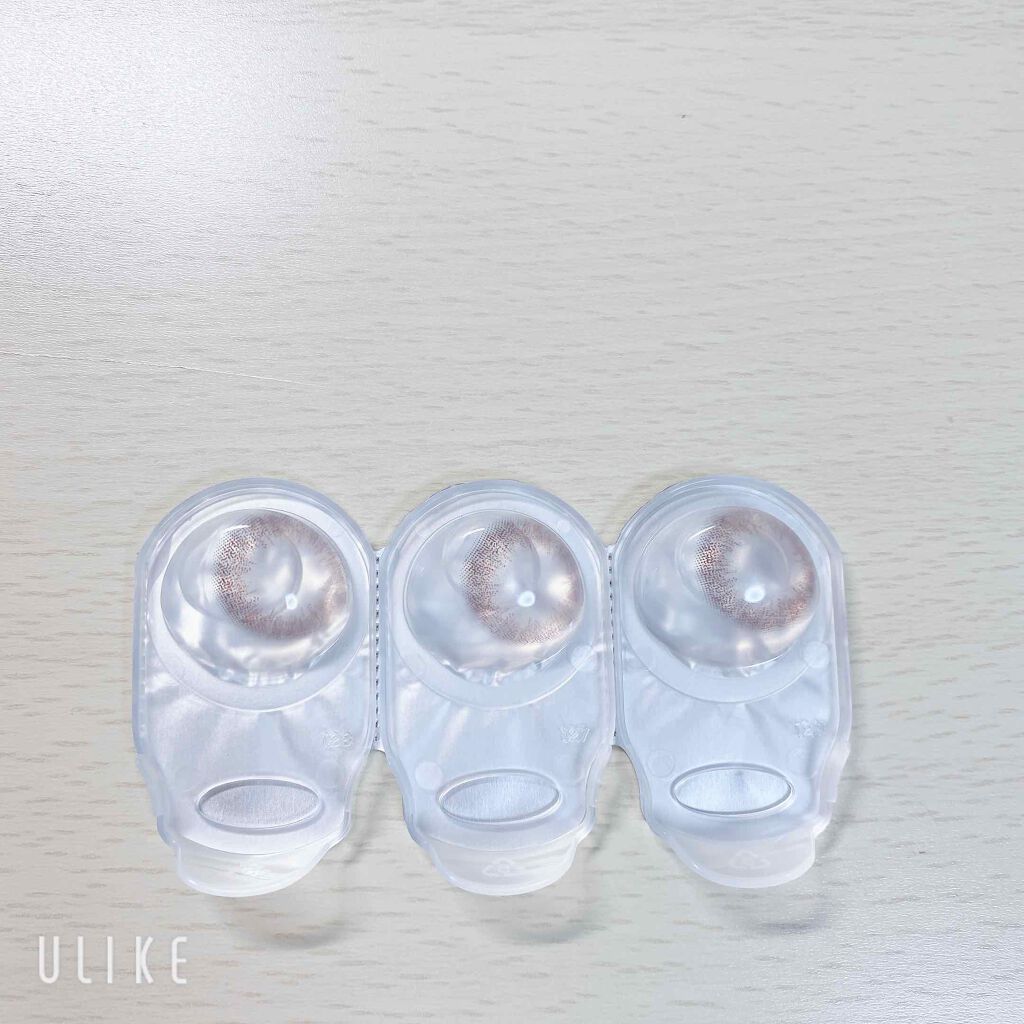 エバーカラーワンデーナチュラル モイストレーベルUV/エバーカラー/ワンデー（１DAY）カラコンを使ったクチコミ（3枚目）