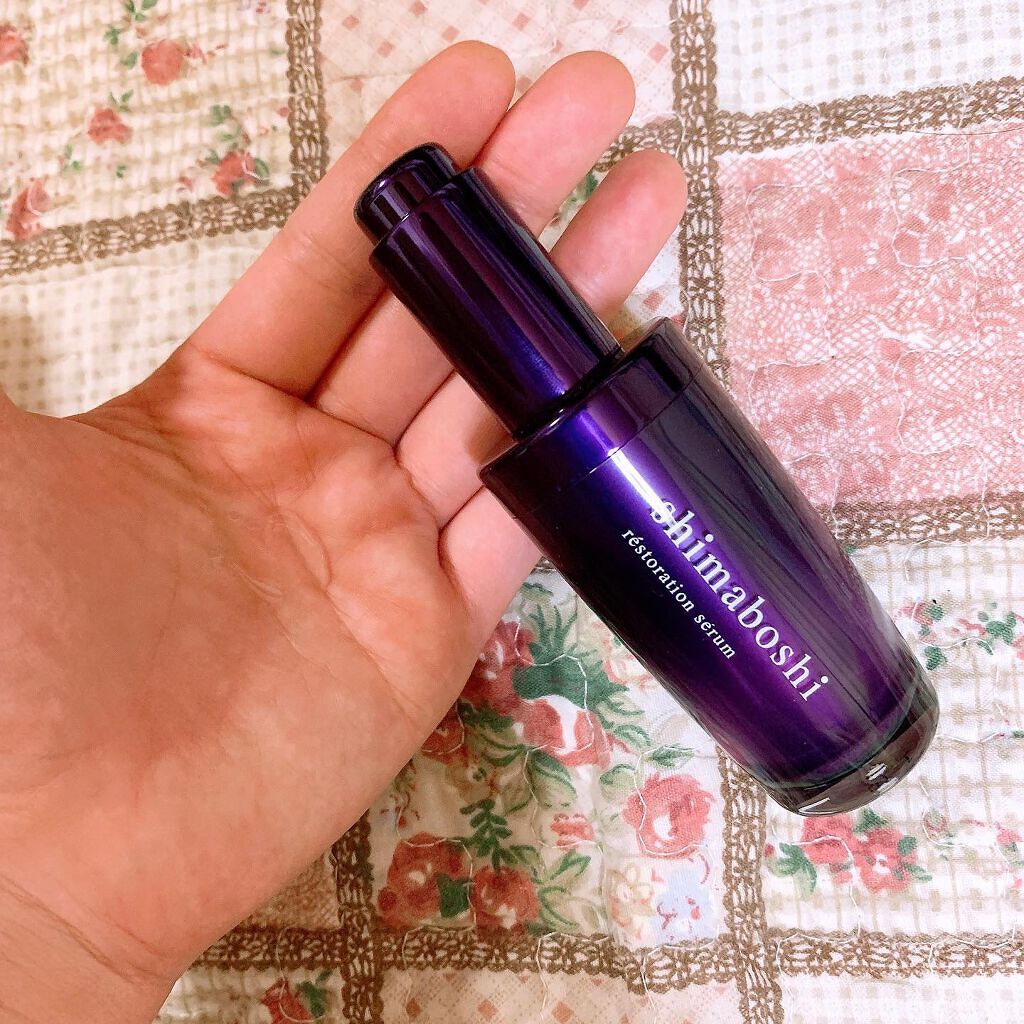 レストレーションセラム/shimaboshi/ブースター・導入液を使ったクチコミ（3枚目）