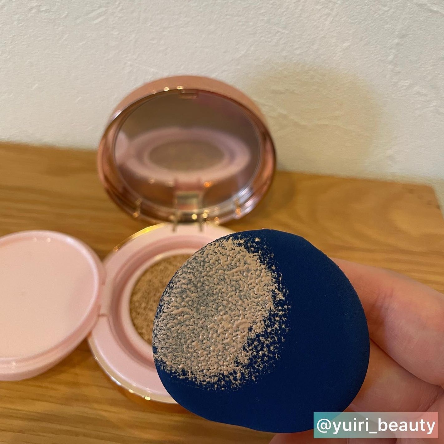 ピンクティーツリーカバープライマークッション/APLIN/クッションファンデーションを使ったクチコミ(3枚目)