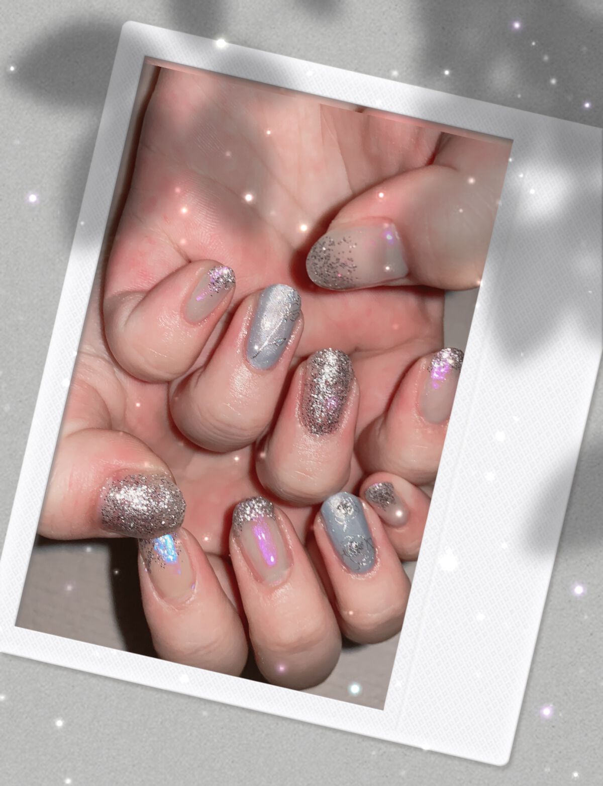 ジェルネイル(ライト対応)/セリア/ジェルネイルを使ったクチコミ(1枚目)