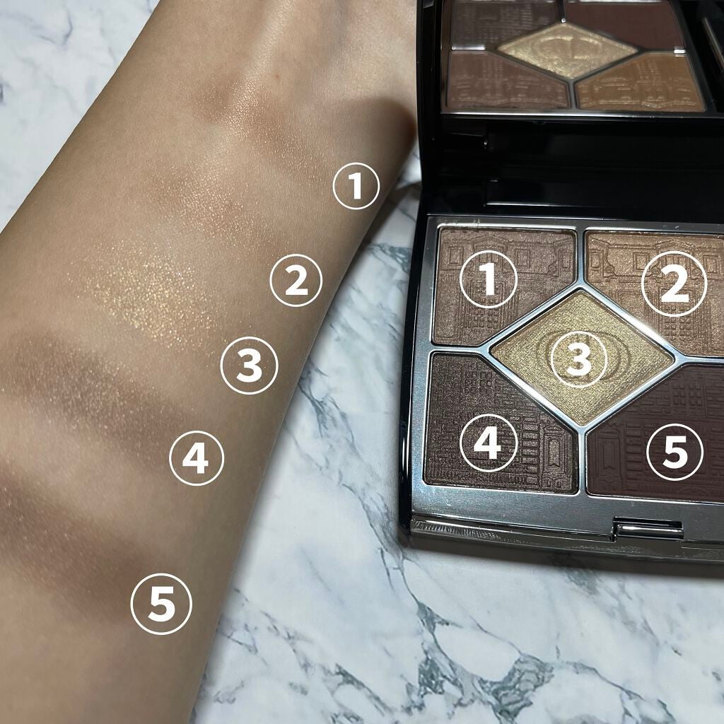 【旧】サンク クルール クチュール/Dior/アイシャドウパレットを使ったクチコミ(3枚目)