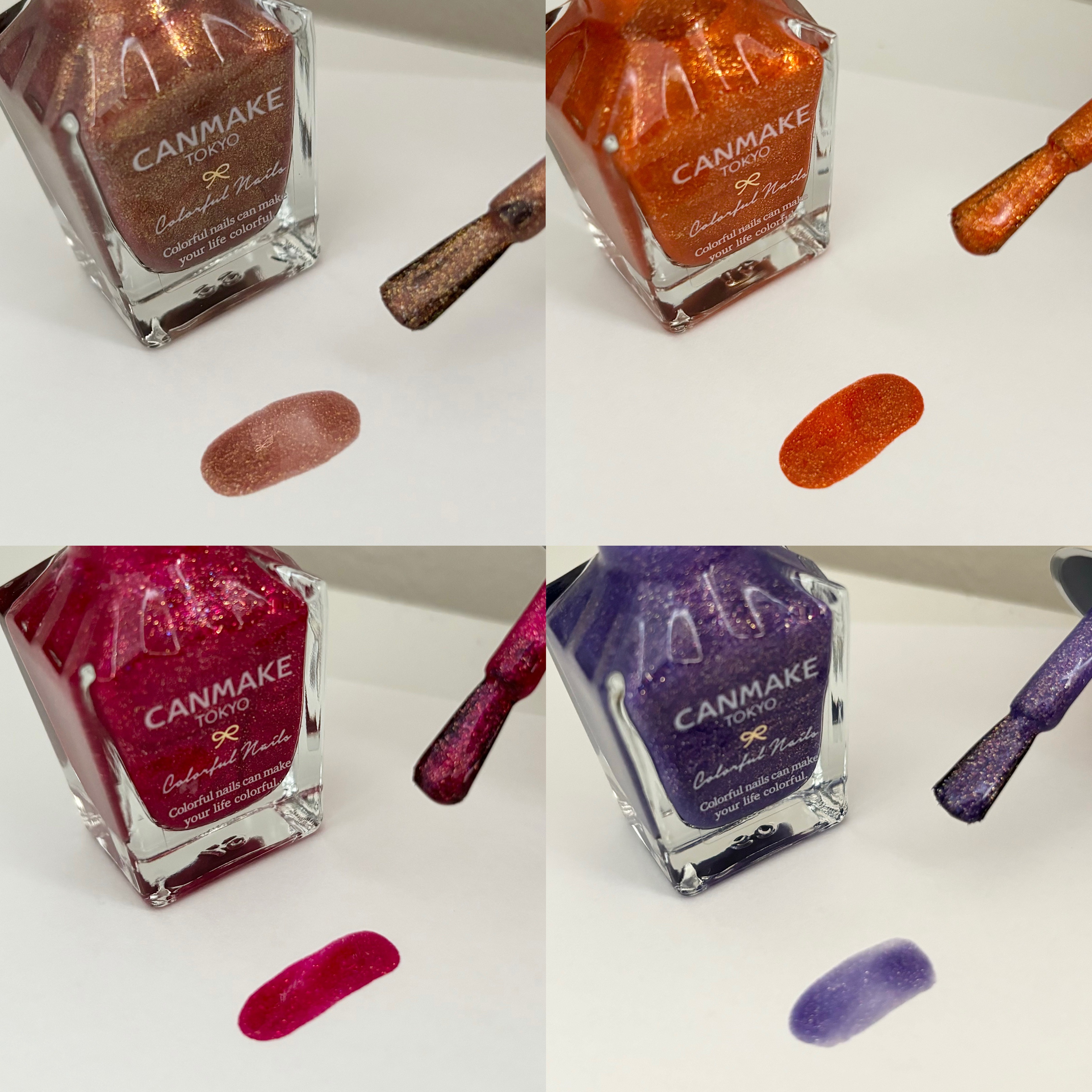 カラフルネイルズ/キャンメイク/マニキュアを使ったクチコミ（2枚目）