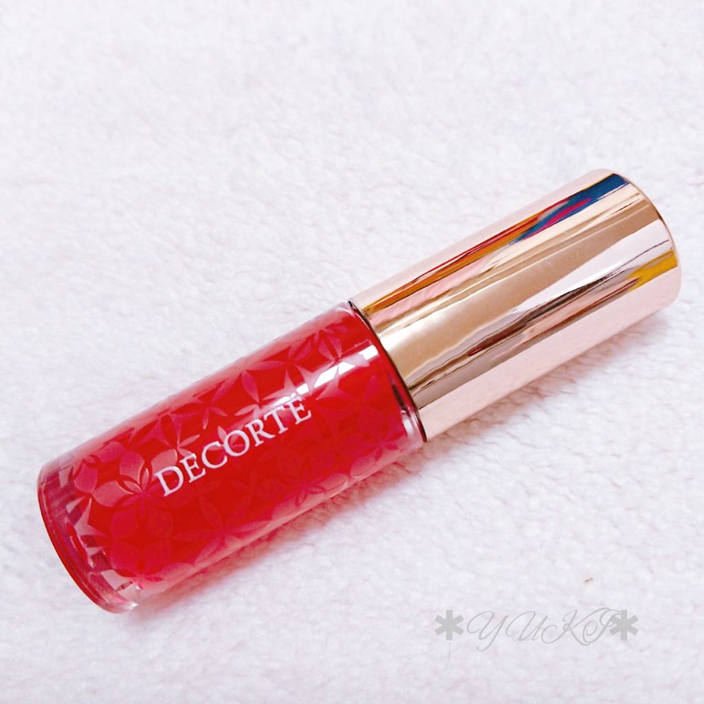 リップ オイル 04 fuchsia rose/DECORTÉ/リップオイルを使ったクチコミ（2枚目）