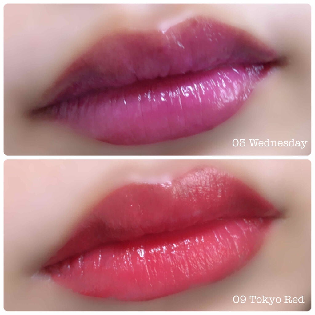 ミニウォータリールージュ/Fujiko/口紅を使ったクチコミ(4枚目)