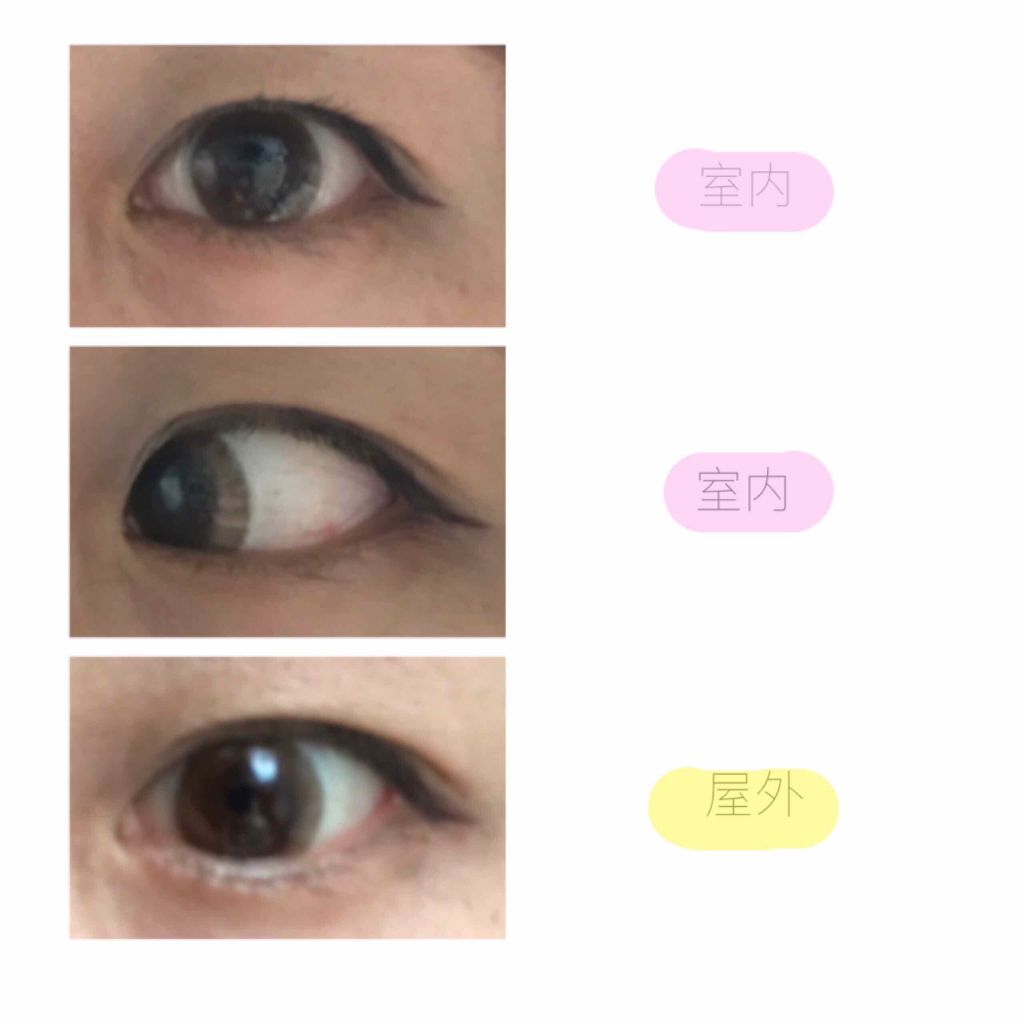 LA FILLE (ラ・フィーユ)/LA FILLE/カラーコンタクトレンズを使ったクチコミ(3枚目)