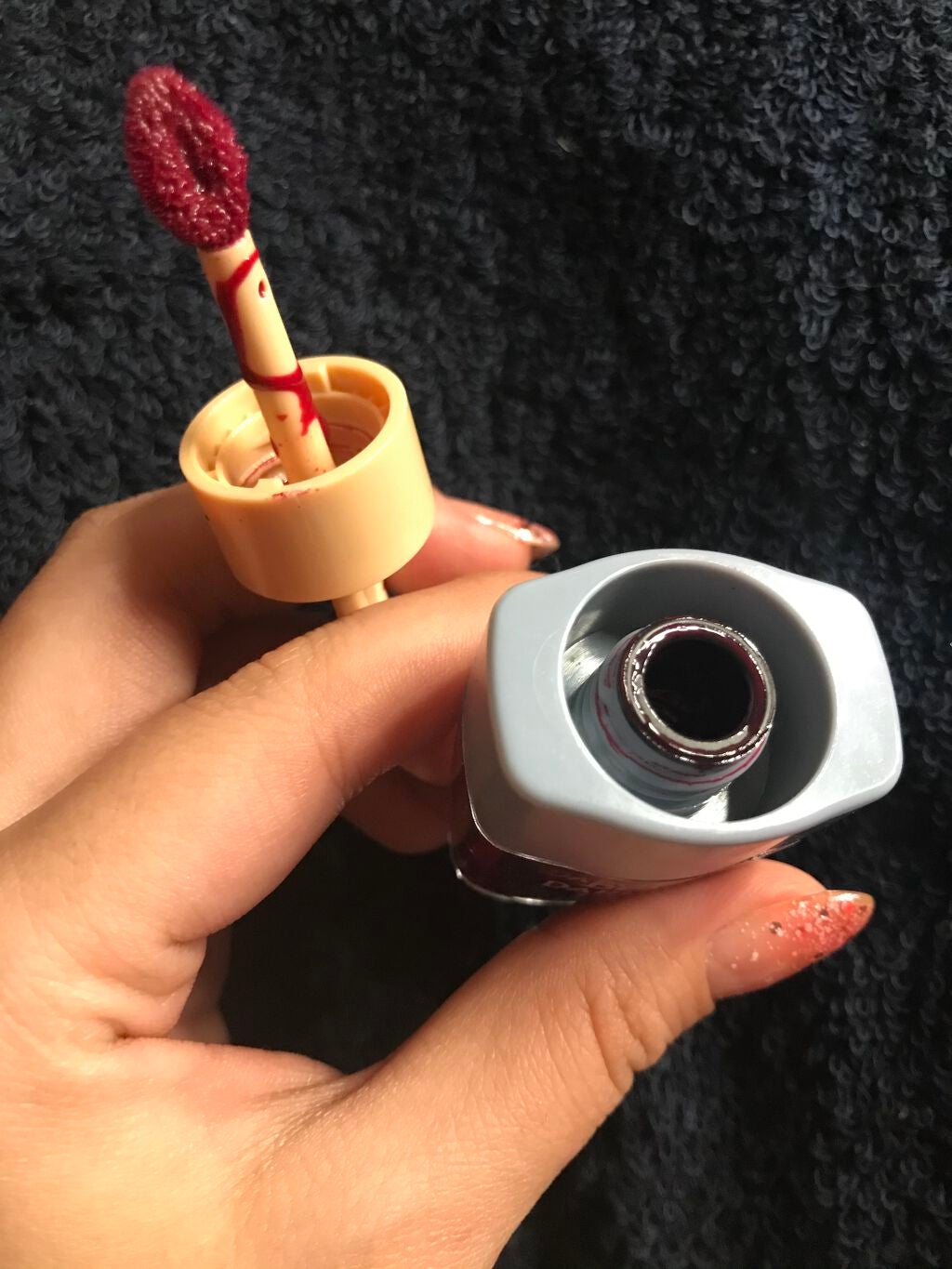 ディアダーリン ウォータージェルティント (アイスティント)/ETUDE/口紅を使ったクチコミ(3枚目)