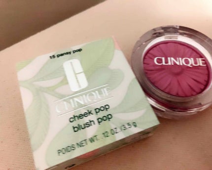 チーク ポップ/CLINIQUE/パウダーチークを使ったクチコミ(1枚目)