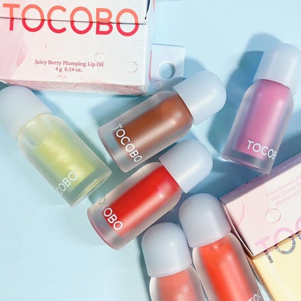 ジューシーベリープランピングリップオイル/TOCOBO/リップグロスを使ったクチコミ(3枚目)