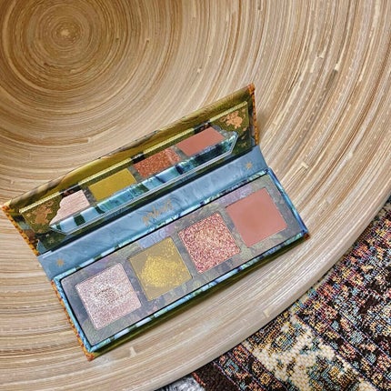 山海シリーズ 4色アイシャドウパレット/GirlCult/アイシャドウパレットを使ったクチコミ(2枚目)