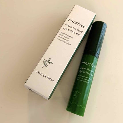 グリーンティーシード アイ&フェイスボール/innisfree/美容液を使ったクチコミ(2枚目)