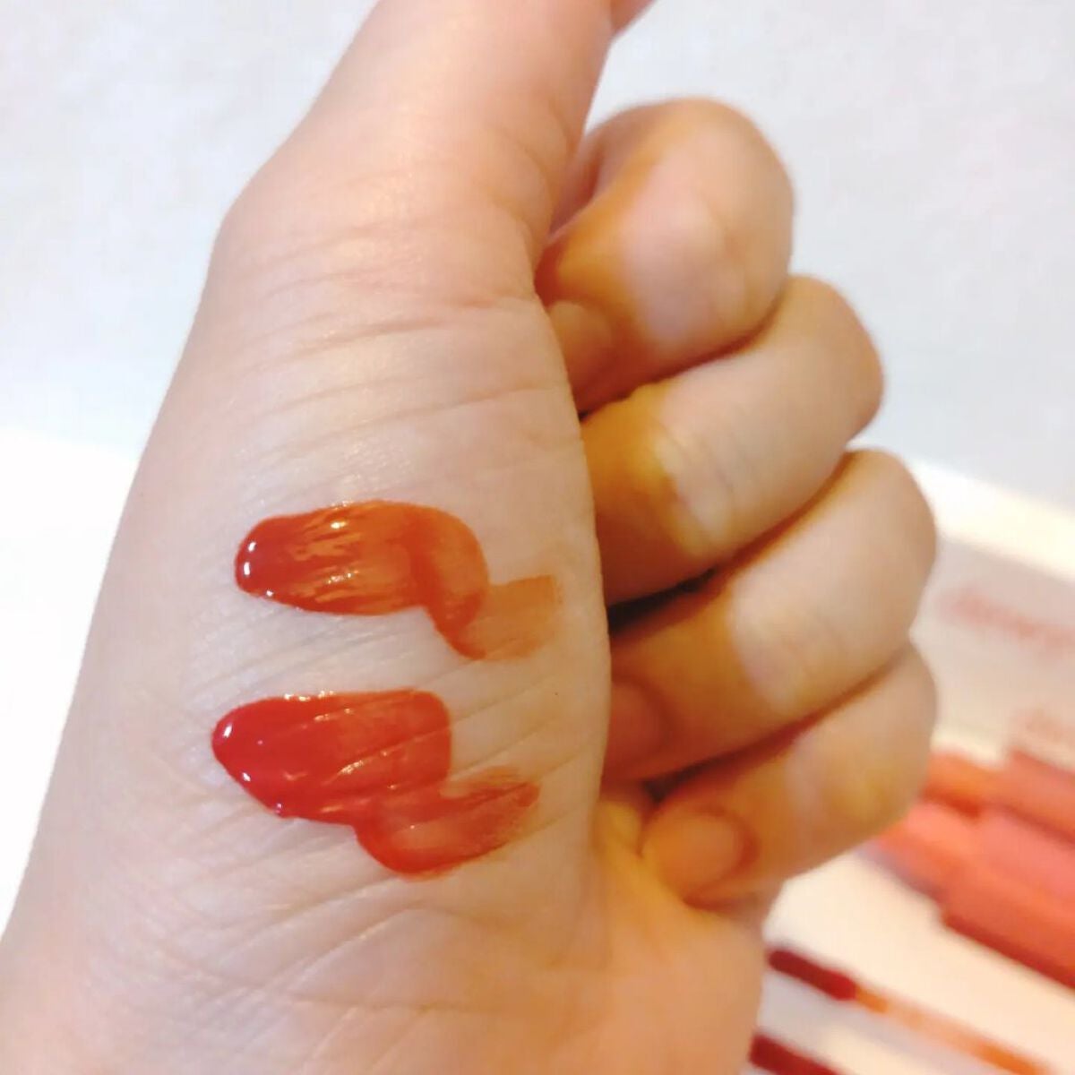 デュイフルウォーターティント/rom&nd/リップティントを使ったクチコミ(4枚目)