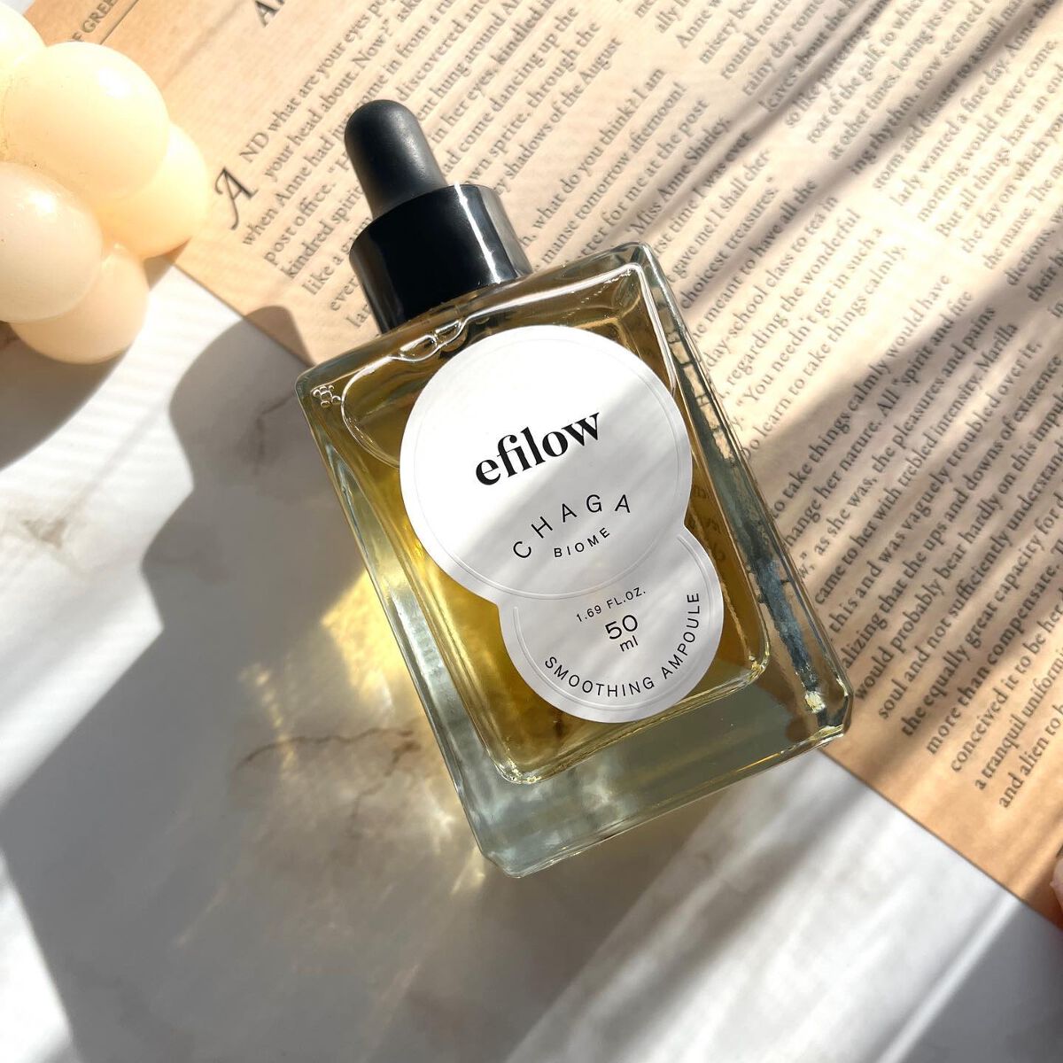 キメケア カバノアナタケバイオームアンプル/efilow/美容液を使ったクチコミ（1枚目）