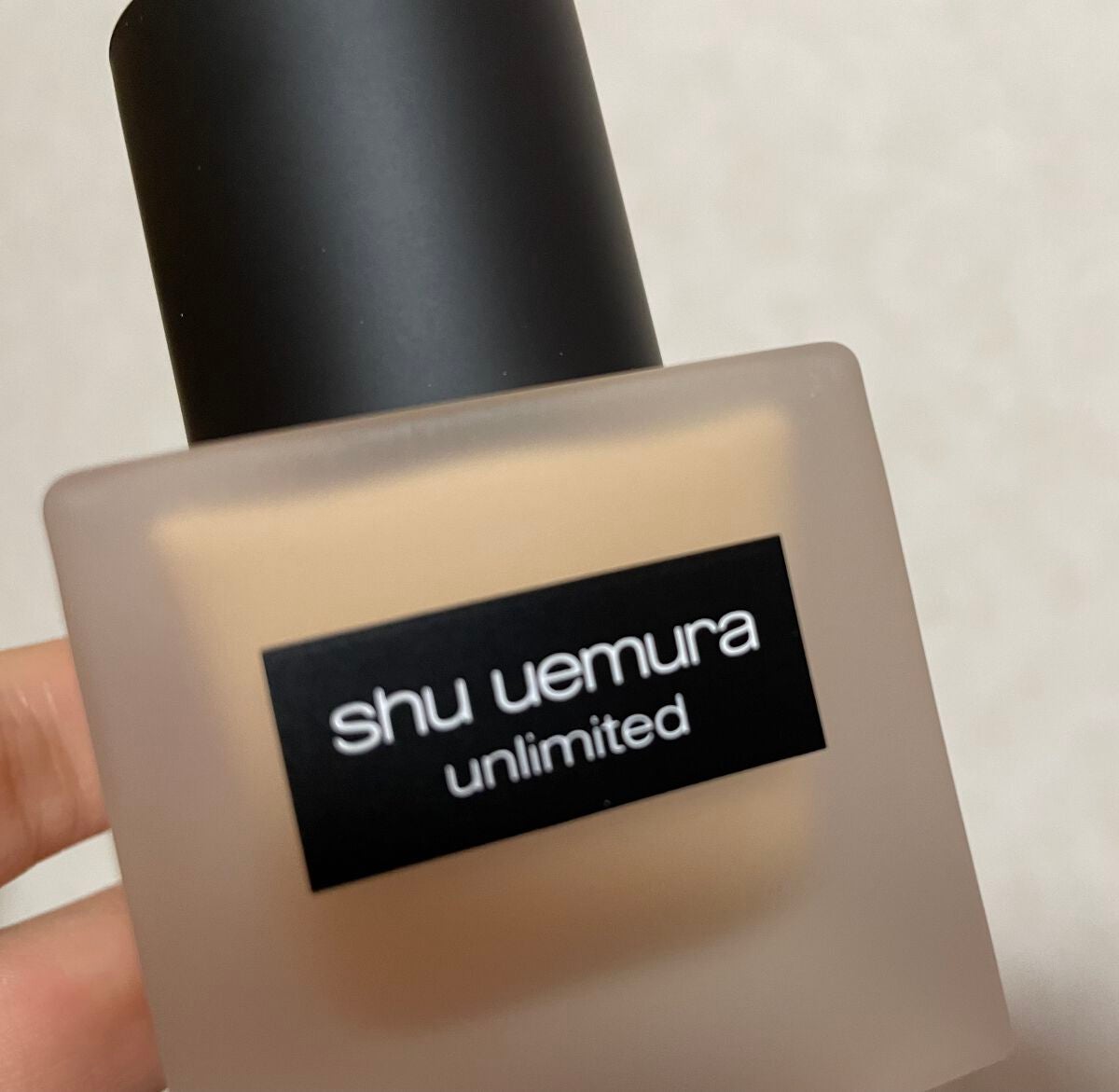 (旧)アンリミテッド ラスティング フルイド/shu uemura/リキッドファンデーションを使ったクチコミ(1枚目)