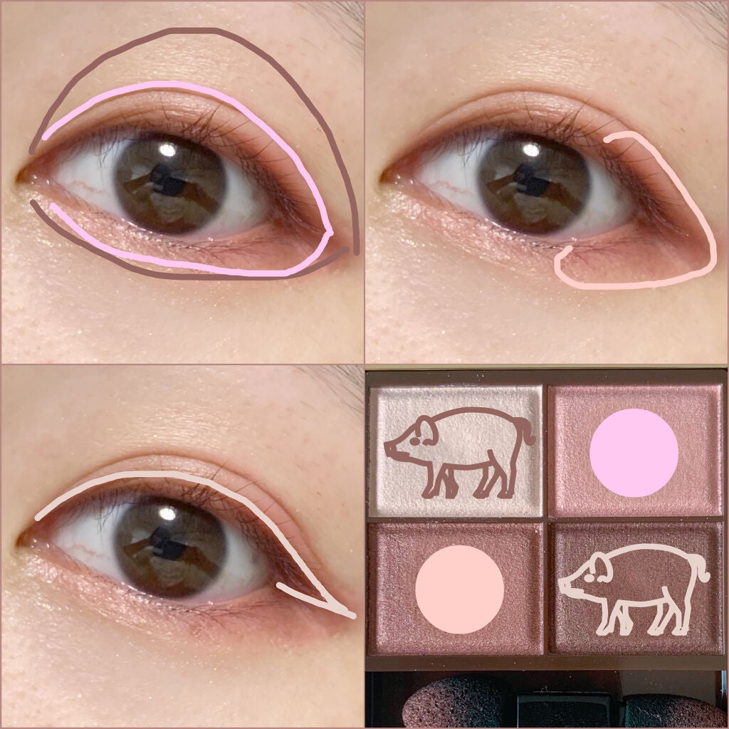 スキニーリッチシャドウ/excel/アイシャドウパレットを使ったクチコミ(2枚目)