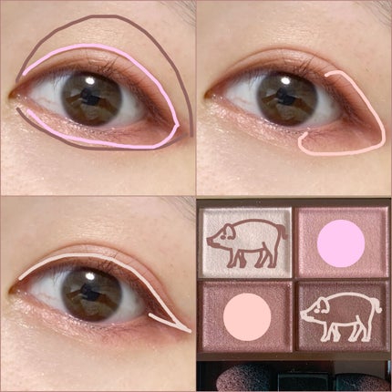 スキニーリッチシャドウ/excel/アイシャドウパレットを使ったクチコミ(2枚目)