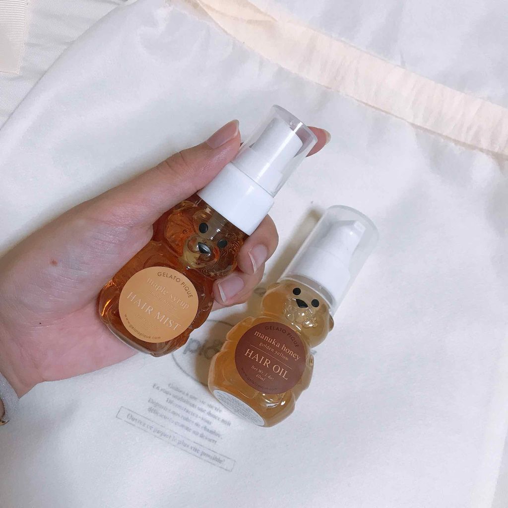 ハニーベア ヘアミスト/ジェラートピケ/ヘアミストを使ったクチコミ（2枚目）