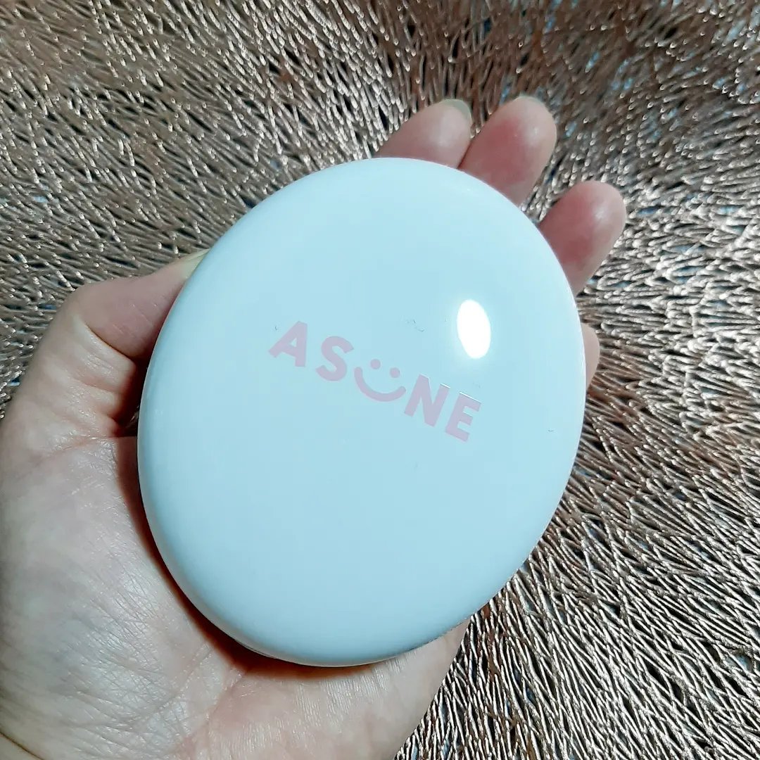 デューイーメッシュファンデーション/ASUNE /クッションファンデーションを使ったクチコミ（1枚目）