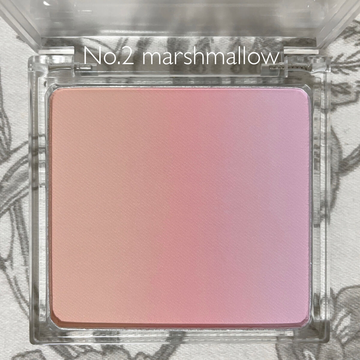 コットン ミックス チーク No.2　MARSHMALLOW/MISSHA/パウダーチークを使ったクチコミ（2枚目）