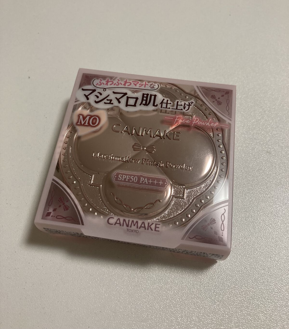 マシュマロフィニッシュパウダー MO マットオークル（新パッケージ）/キャンメイク/プレストパウダーを使ったクチコミ（1枚目）