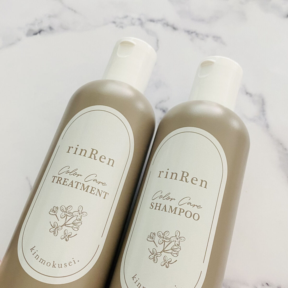 レメディアル カラーケア シャンプー＆トリートメント キンモクセイ/rinRen（凛恋）/市販シャンプーを使ったクチコミ（3枚目）