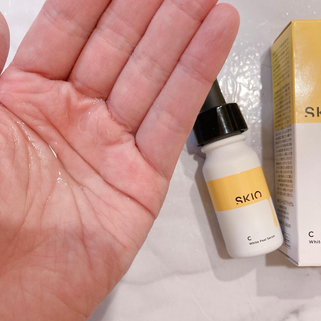 VC ホワイトピールセラム/SKIO/ブースター・導入液を使ったクチコミ（3枚目）