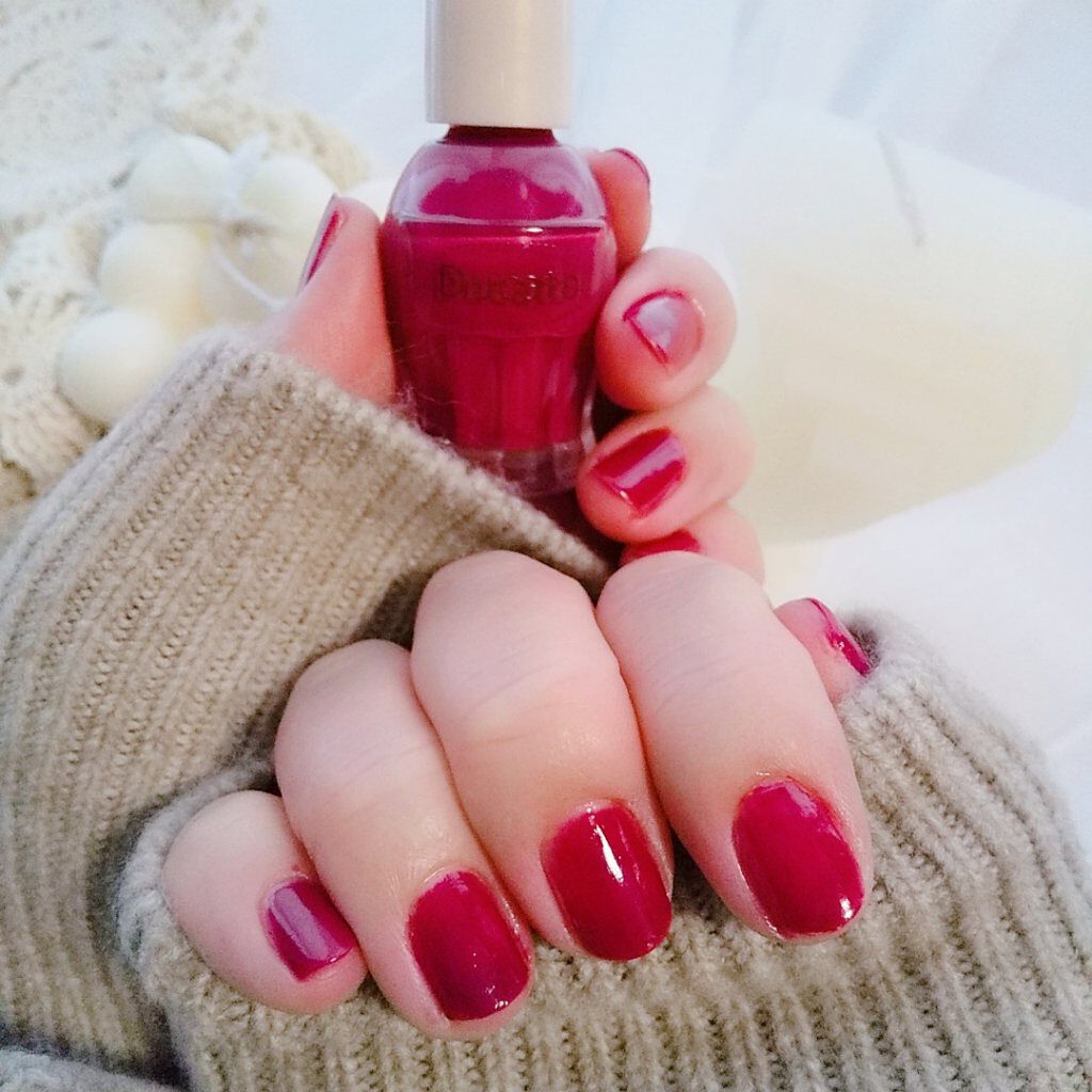 ナチュラルネイルカラーN 046 マイ バレンタイン/デュカート/マニキュアを使ったクチコミ（2枚目）