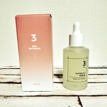 3番 すべすべキメケアセラム/numbuzin/美容液を使ったクチコミ(3枚目)