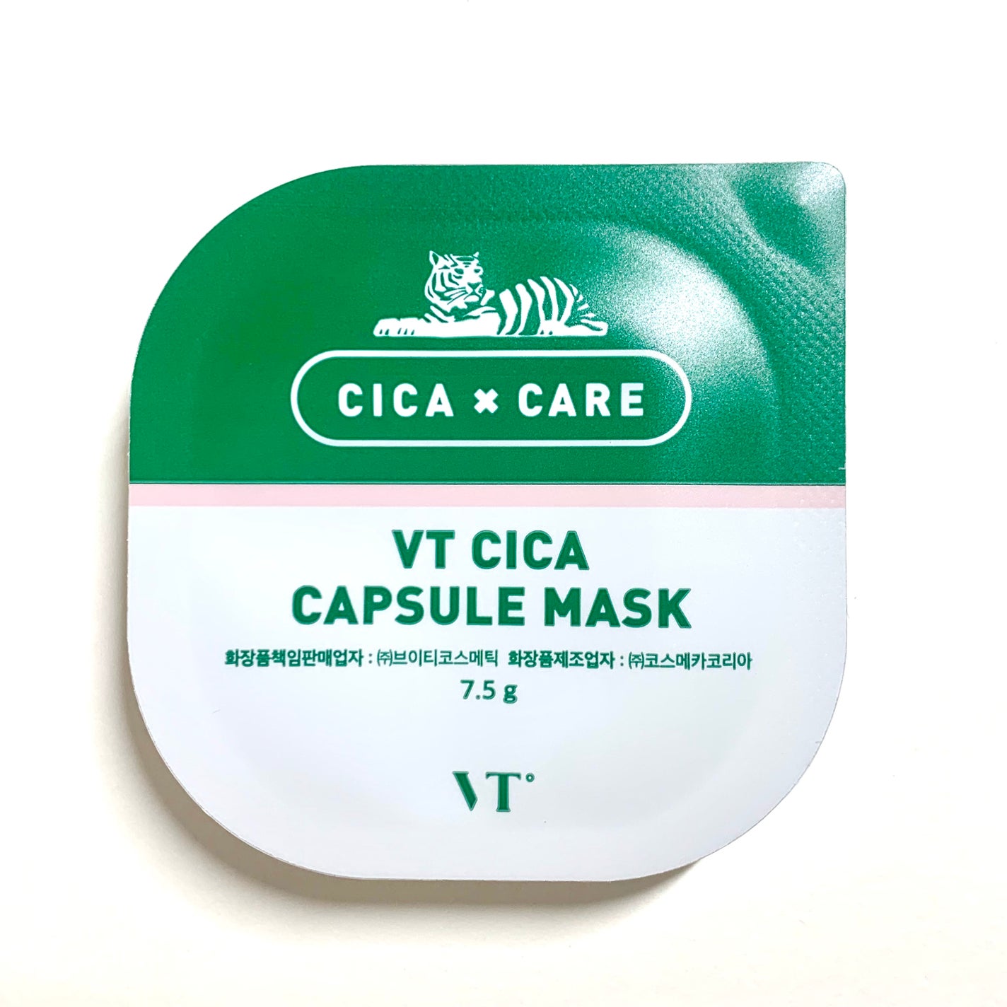 CICA カプセルマスク/VT/洗い流すパック・マスクを使ったクチコミ(1枚目)