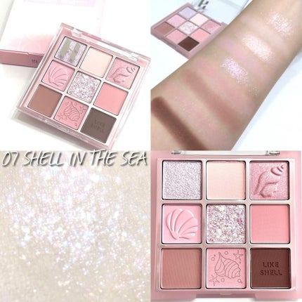 マイフェイブムードアイパレット 9カラー/HOLIKA HOLIKA/アイシャドウパレットを使ったクチコミ(4枚目)