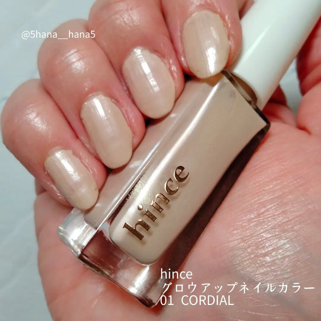 グロウアップネイルカラー/hince/マニキュアを使ったクチコミ(2枚目)