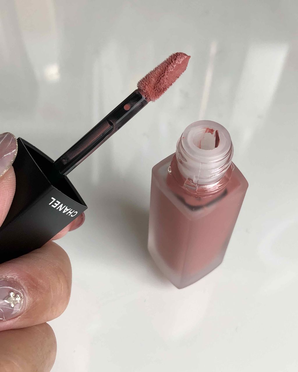 ルージュ アリュール インク/CHANEL/口紅を使ったクチコミ(2枚目)