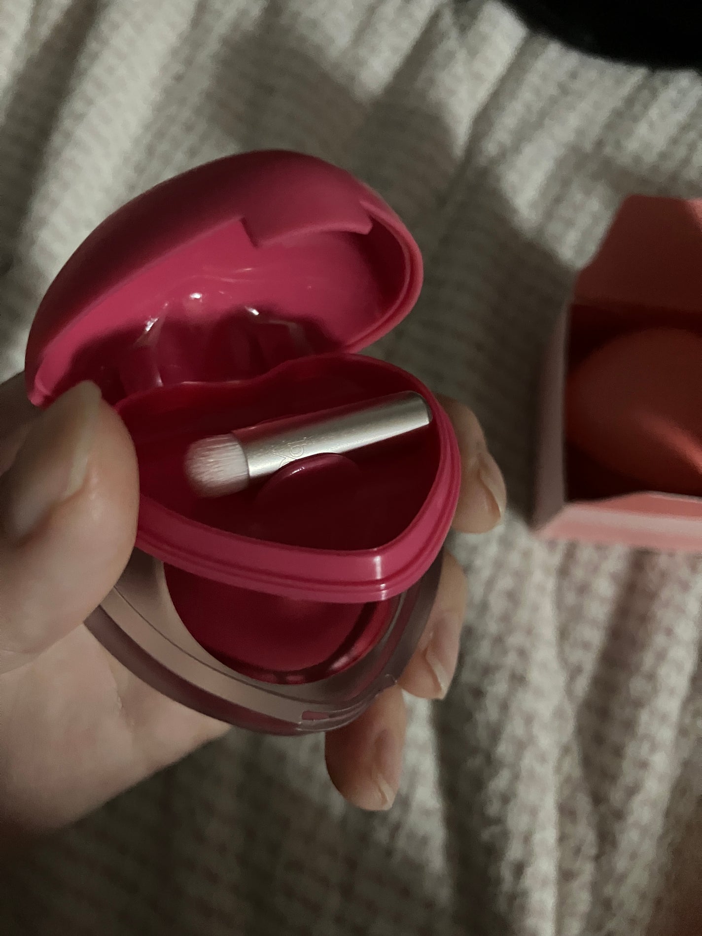 スフレカラーポット/dasique/口紅を使ったクチコミ(2枚目)