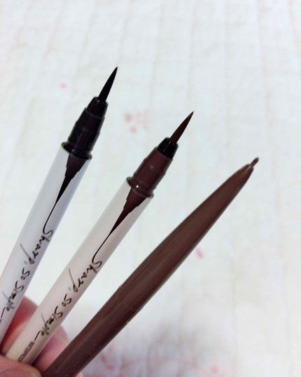 シャープ ソ シンプル ウォータープルーフ ペンシル ライナー/CLIO/ペンシルアイライナーを使ったクチコミ(2枚目)